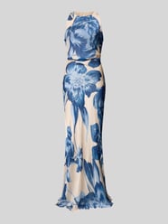 Abendkleid mit rückseitigem Schlüsselloch-Ausschnitt von Rinascimento - 14
