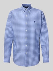 Custom Fit Freizeithemd mit Button-Down-Kragen von Polo Ralph Lauren Blau - 20