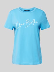 T-Shirt mit Schriftzug Modell "Bonnie" von Vero Moda Blau - 8