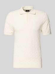 Regular Fit Poloshirt mit Strukturmuster von MCNEAL - 18