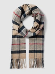 Schal mit Tartan-Karo Modell 'Barbour Yaxley Tartan Scarf' von Barbour Beige - 16