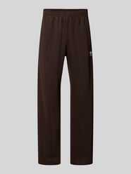 Straight fit sweatpants met gestikt logo van adidas Originals - 3