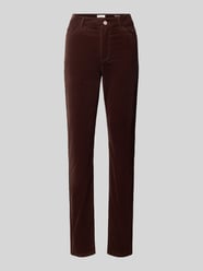 Slim Fit Stoffhose aus elastischem Baumwoll-Mix von Christian Berg Woman - 3