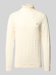 Strickpullover mit gerippten Abschlüssen von Gant - 47