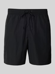 Regular Fit Badeshorts im Double-Layer-Look von Calvin Klein Underwear Schwarz - 11