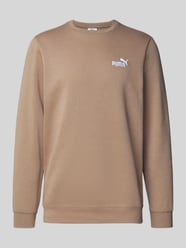 Sweatshirt mit Label-Stitching von PUMA PERFORMANCE Beige - 5