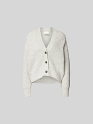 Cropped Cardigan mit Knopfleiste von Closed Grau - 22