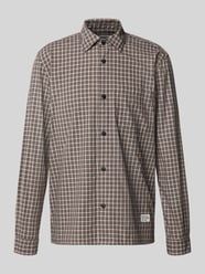 Regular Fit Freizeithemd aus reiner Baumwolle von Marc O'Polo DENIM Beige - 1