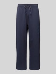 Baggy Fit Sweatpants mit Label-Print von EA7 Emporio Armani Blau - 17