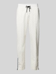 Sweatpants mit Allover-Logo-Print Modell 'KORBIN' von Guess Activewear Weiß - 13