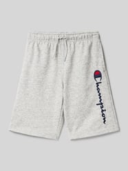 Sweatshorts met logostitching van CHAMPION - 20