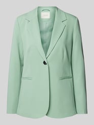 Blazer met strookzakken, model 'SAKURA' van Kaffe Groen - 25