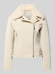 Bikerjack met ritszakken, model 'NANA' van Guess - 3