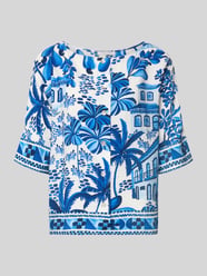 regular fit blouse van viscosemix van Christian Berg Woman - 38
