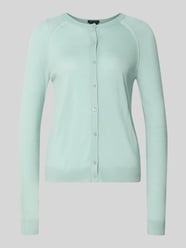Regular Fit Strickjacke aus reiner Schurwolle Modell 'FONAMI' von BOSS - 30