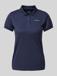 Poloshirt mit kurzer Knopfleiste Modell 'BAYARD' von Icepeak Blau - 4
