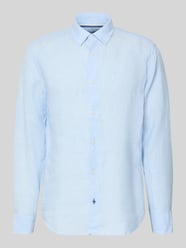 casual fit vrijetijdshemd van linnen van OLYMP Level 5 - 10