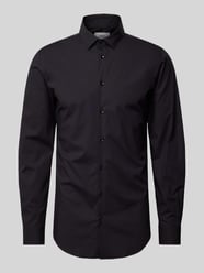 Koszula biznesowa o kroju shaped fit z mieszanki bawełny i streczu od s.Oliver BLACK LABEL - 11