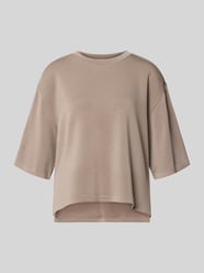 T-shirt z mieszanki modalu z okrągłym dekoltem od Jake*s Casual - 44