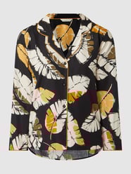Pyjama-Oberteil mit Allover-Muster Modell 'Annie' von Cyberjammies Schwarz - 11