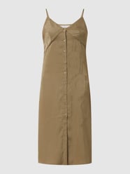 Sukienka midi z satyny  od Calvin Klein Jeans Beżowy - 14