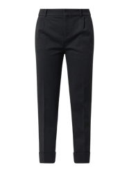 Bundfaltenhose mit Stretch-Anteil Modell 'Emom' von Drykorn - 30