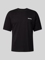 T-Shirt mit Label-Print von REVIEW Schwarz - 8