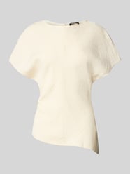 t-shirt z asymetrycznym krojem model 'Maria' od Gina Tricot - 4