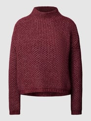 Strickpullover mit Stehkragen Modell 'Safineyna' von HUGO Rot - 10