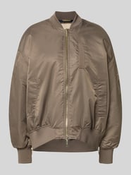 Relaxed Fit Bomberjacke mit Stehkragen Modell 'Ruby' von MOS MOSH - 24