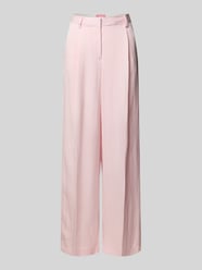 Broek van lyocellmix model 'EMMA' van JJXX Fuchsia - 26