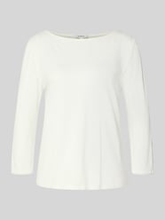 Krój regular fit koszulka z rękawem 3/4 z czystej bawełny od s.Oliver RED LABEL - 7