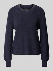 Pullover mit schimmerndem Schmuckkragen von monari - 41