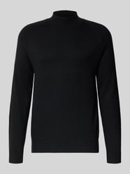 Sweter z dzianiny o kroju regular fit z mieszanki bawełny model ‘TITO’ od Strellson - 25
