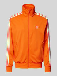 Trainingsjack met labelstitching, model 'FBIRD' van adidas Originals Oranje - 2