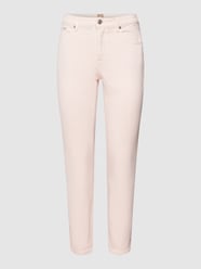 Slim Fit Jeans mit Label-Detail Modell 'JACKIE' von BOSS Orange Rosa - 8