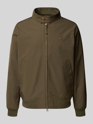 Kurtka z wyhaftowanym logo model ‘HARRINGTON’ od Tommy Hilfiger Zielony - 22