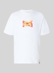 Regular fit t-shirt met motiefprint model 'Road Side Snack' van Carhartt Work In Progress - 3