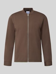 bluza rozpinana o kroju slim fit ze stójką od Lindbergh - 9