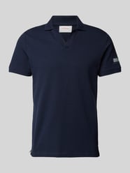 Slim fit poloshirt met labeldetail van s.Oliver RED LABEL - 1