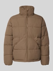 Regular Fit Puffer Jacket mit Stehkragen Modell 'PACK' von ONLY & SONS Beige - 13