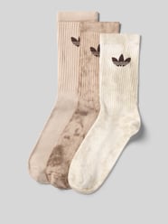 Skarpety z mieszanki bawełny w zestaw 3 szt. od adidas Originals - 20