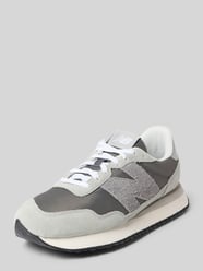 Sneaker aus Leder-Mix mit Logo-Detail von New Balance - 20