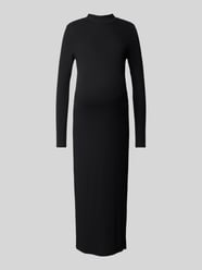 Umstands-Midikleid mit Turtleneck von Mamalicious Schwarz - 26