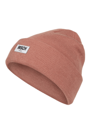 Beanie mit Logo Modell 'Mojo' von MSCH Copenhagen Pink - 28