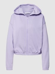 Bluza rozpinana z obniżonymi ramionami od Jake*s Casual Fioletowy - 12