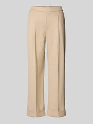 Stoffhose mit elastischem Bund Modell 'Maikito' von OPUS Beige - 14