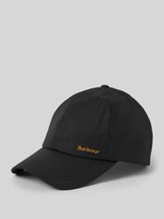 Basecap mit Label-Stitching Modell 'BEAULY' von Barbour Schwarz - 18