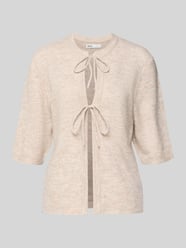 Kardigan o kroju regular fit z wiązaniami model „SIMONI” od ONLY - 42