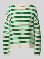Relaxed Fit Strickpullover mit Rundhalsausschnitt Modell 'Khai' von MOS MOSH - 43